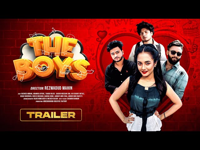 The Boys | Trailer | Mahin | Rashed | Anamika Oyshe | Niloy | Jim | Web Series | Bangla Natok 2023