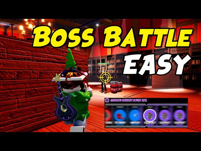 Jailbreak BOSS Battle INSANE GLITCH! How to KILL Boss EASY (Roblox Jailbreak)
