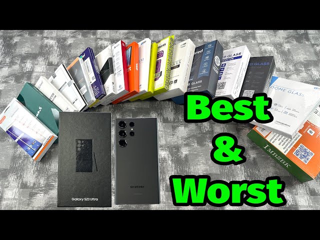 Best And Worst Screen Protectors For Samsung Galaxy S23 Ultra