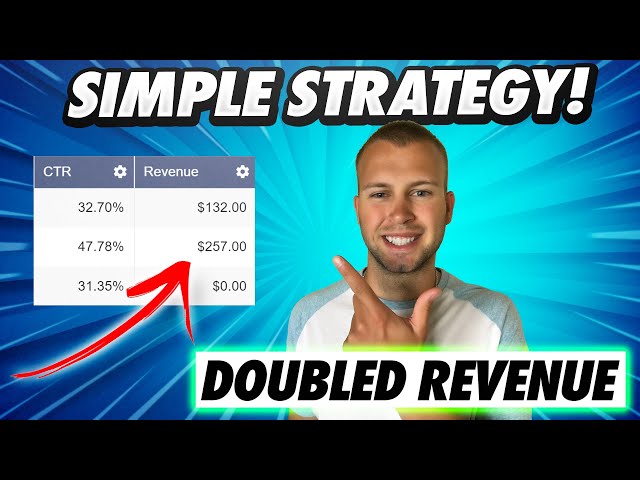(Simple) Affiliate Marketing Strategy That Doubled My Revenue - Revealed 👀
