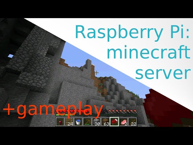 Raspberry Pi: The cheapest minecraft server ever!