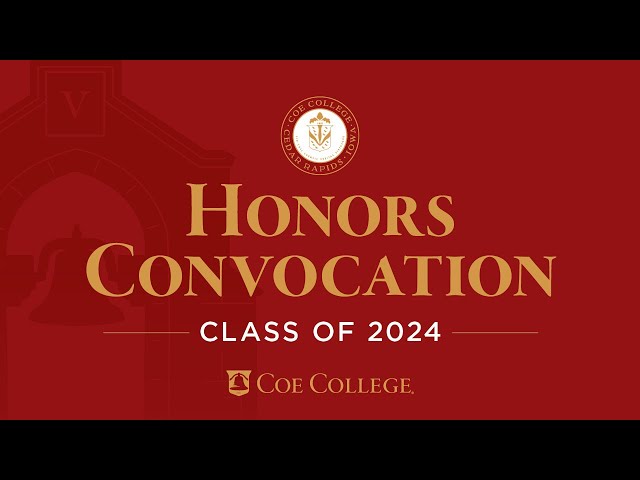Honors Convocation - Class of 2024