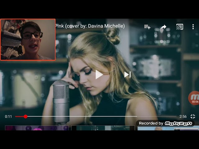 Reacting to davina Michelle, what about us (cover)
