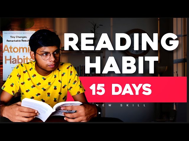 How I build my Reading Habit | Journey of Habit Formation | Best Book