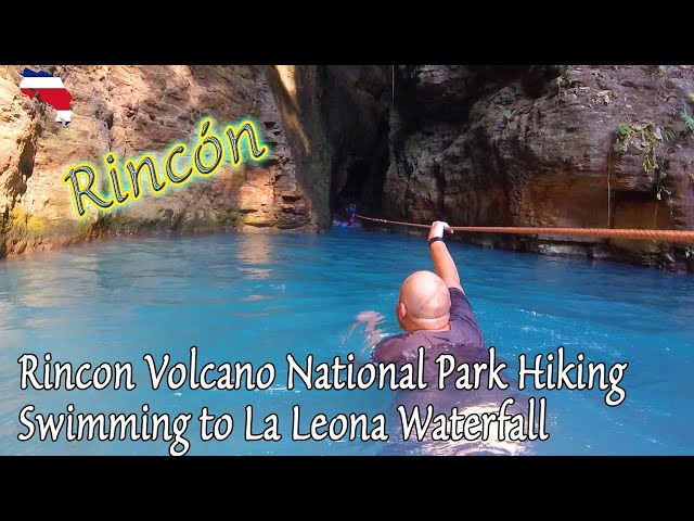 Swimming to La Leona Waterfall and Hiking at Rincón National Park Costa Rica