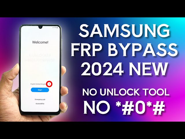 FREE : 2024 SAMSUNG FRP Bypass Android 13 [100% DONE]  No *#0*# | No Need Unlock Tool