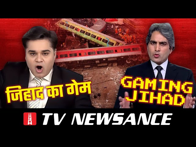 VIDEOGAME JIHAD, Aurangzeb back in news! Manipur & Odisha tragedy take a backseat | TV Newsance 214