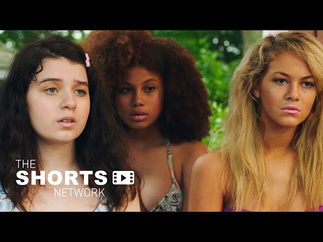 Teenage girls compete for power at a community swimming pool. | Short Film "The Shallow End"