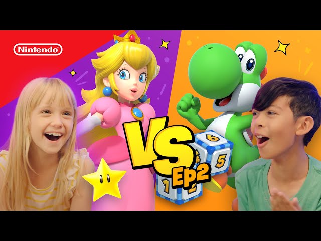 Peach & Yoshi BATTLE in Mario Party Superstars ⭐ | Kids Play Ep 2 | @playnintendo​
