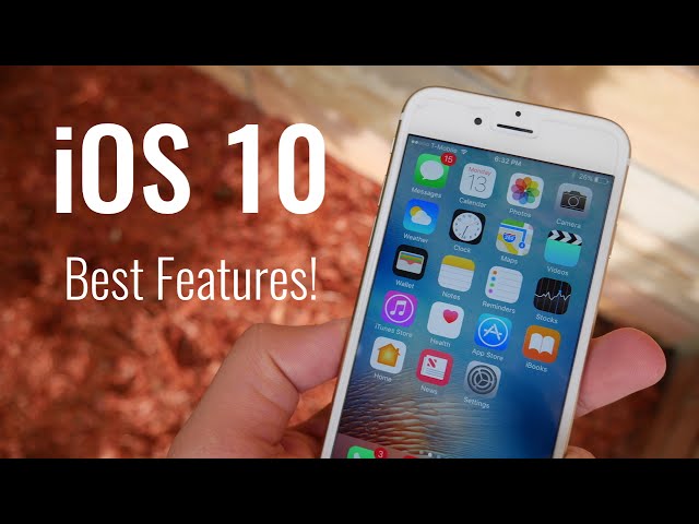 Top 5 BEST iOS 10 Features!