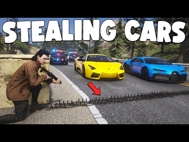 Stealing Cars During Street Races.. GTA RP