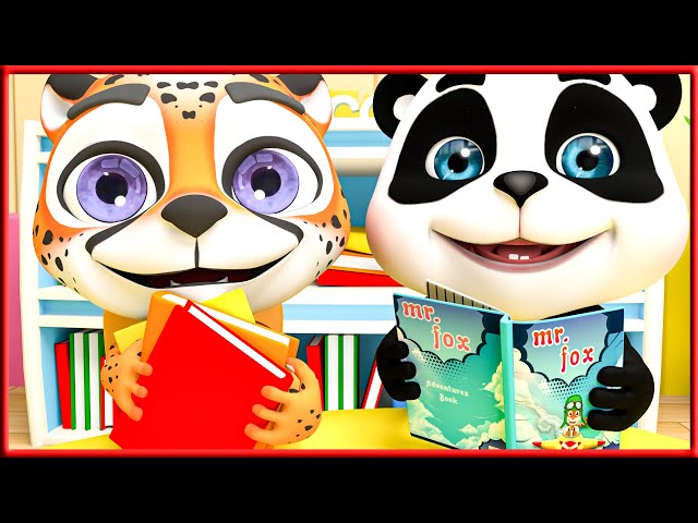 ein Buch aufschlagen & weitere wunderbare Kinderlieder | Baby Panda - Deutsch