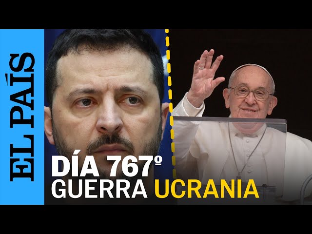 GUERRA UCRANIA | El papa pide por Ucrania en el segundo aniversario de la liberación de Bucha