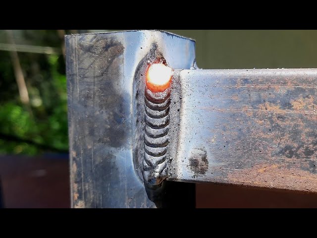 not everyone knows. why no welders talk about this secret | thin square tube vertical welding
