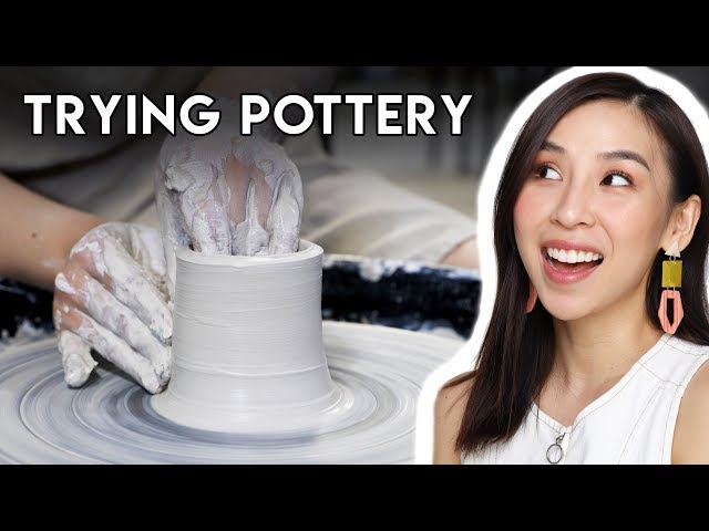 Trying Pottery For The First Time  |  Tina Tries It