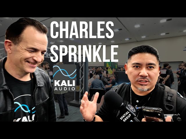 A Quick Chat with Charles Sprinkle from Kali Audio at NAMM 2024