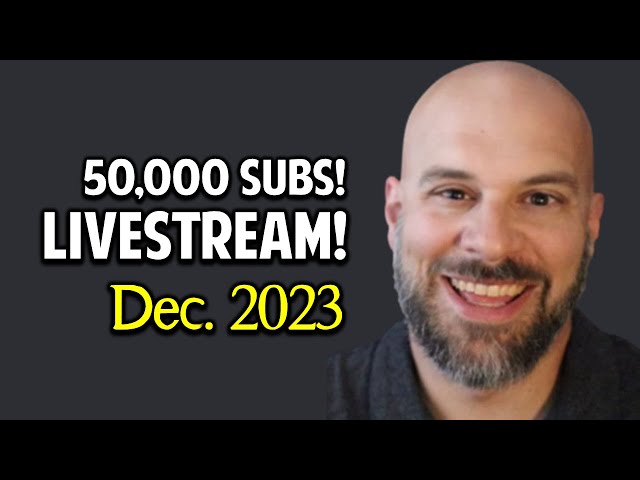 50,000 Subs! -- Movie Recommendation and Q&A (Livestream)