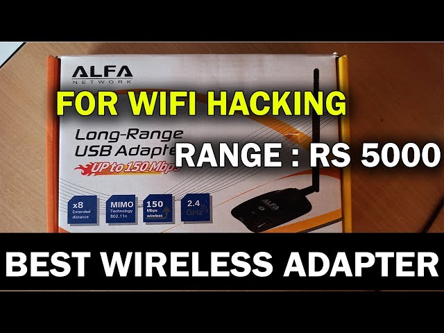 Best Wireless Adapter For Wireless Pen Testing 🔥 Rs 5000 Range #Shorts
