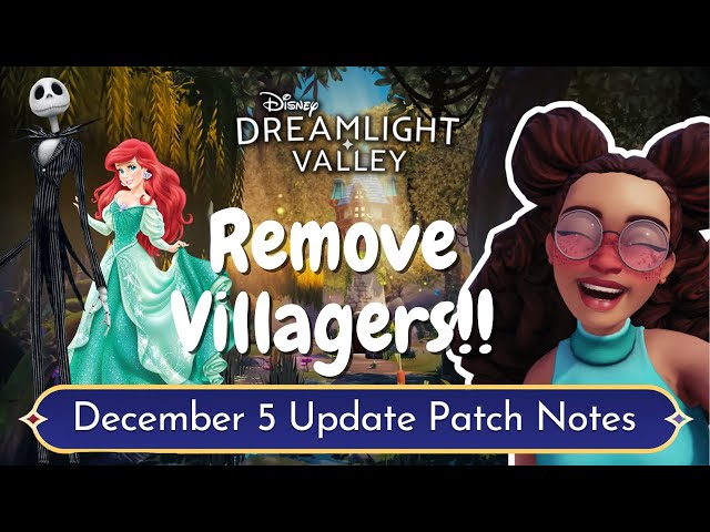 Big Changes Revealed in Patch Notes! The Pumpkin King Returns Update! | Disney Dreamlight Valley