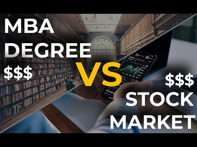 MBA vs Stock Market: Which Investment Makes You MORE MONEY ??