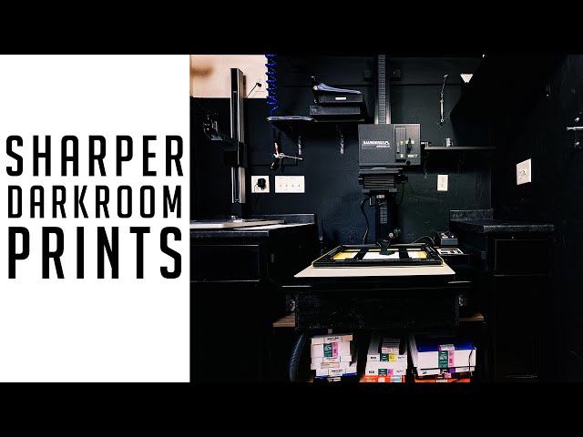 How to get the sharpest prints in the darkroom.