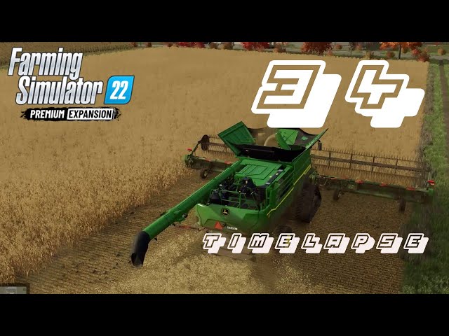 Cosechando el campo mas pequeño con la cosechadora mas grande | Farming Simulator 22 #34