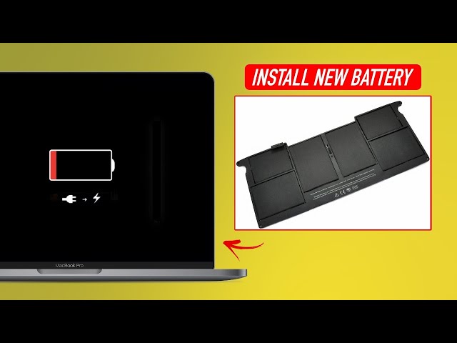Macbook Battery Replacement (Complete Tutorial)