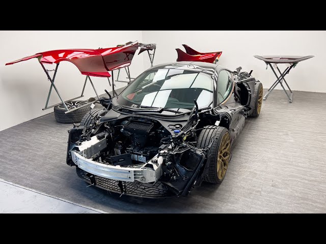Rebuilding A McLaren 720S In Pieces!