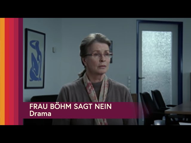Frau Böhm sagt nein - Drama mit Senta Berger (ganzer Film auf Deutsch)