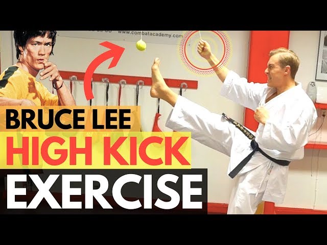 HOW TO KICK HIGH | Bruce Lee Kicking Exercise — Jesse Enkamp