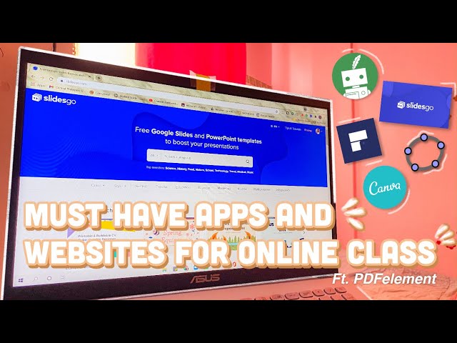 MUST HAVE APPS AND WEBSITES FOR ONLINE CLASS l Best PDF editor for laptop and phone (ft.PDFelement)