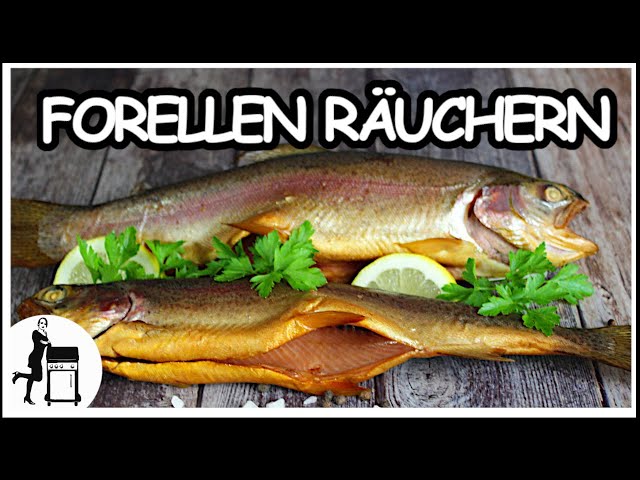 Forellen räuchern | Fisch heißräuchern | Fisch Rezepte | El Fuego Portland XXL