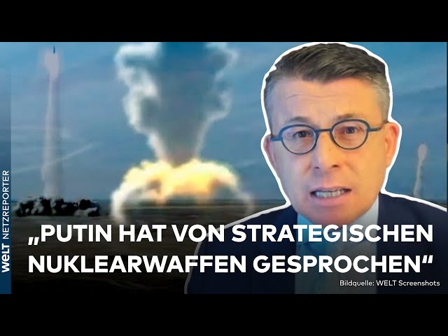 UKRAINE-KRIEG: Gefahr eines Atomkriegs – Siegessicherer Kreml-Chef Wladimir Putin warnt Westen