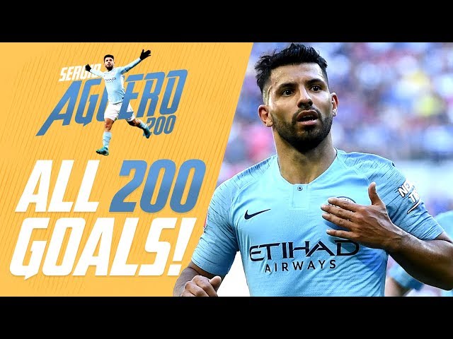 Sergio Agüero | All 200 Man City Goals