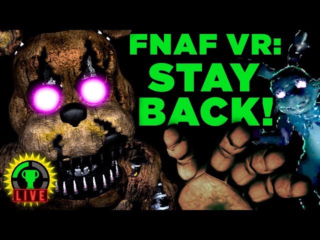 FNAF VR - He's Getting Closer! | Five Nights At Freddy's VR: Help Wanted (Part 5)