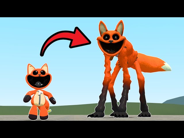 New Forgotten Fox Smiling Critters Poppy Playtime 3 In Garry's Mod