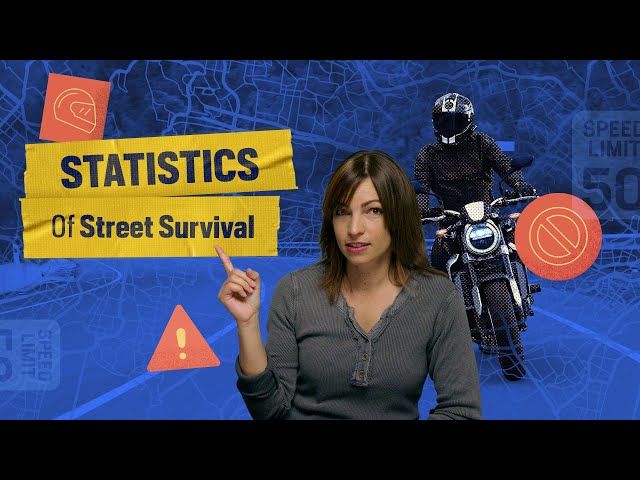 The Statistics of Street Survival on a Motorcycle