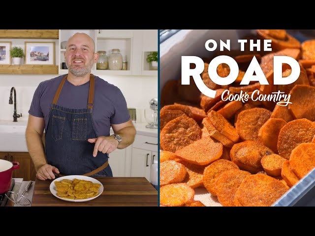 Cinnamon-Sugar Fried Sweet Potatoes from Cajun Country | On The Road with Bryan Roof