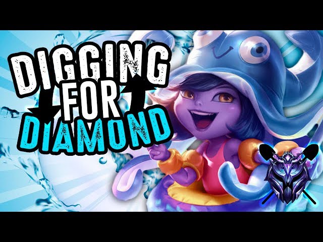 LULU CAN CARRY ANY TEAM TO VICTORY! - Digging for Diamond - League of Legends