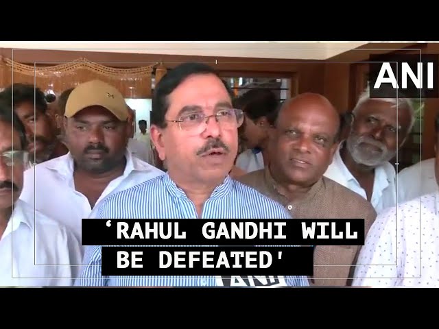 'Rahul Gandhi will be defeated from Rae Bareli', says Union Minister Pralhad Joshi