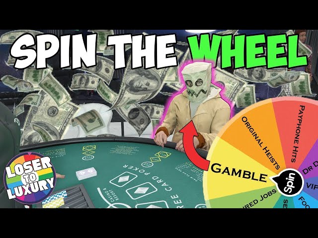 I Spun a Wheel to Determine What I Should do in GTA 5 Online | GTA 5 Online Loser to Luxury EP 14