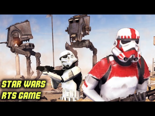 STAR WARS GALAXY AT WAR MOD - Galactic Empire vs Rebels Alliance - Men of War Assault Squad 2