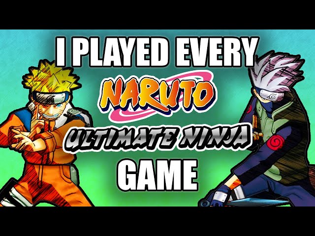 I Played EVERY Naruto: Ultimate Ninja Game In 2022