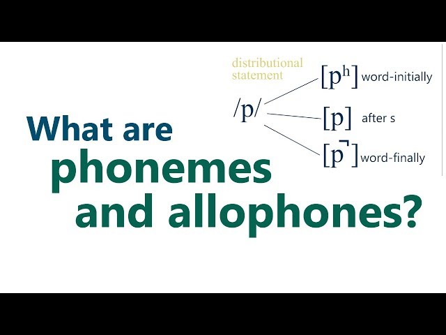 What are phonemes and allophones?
