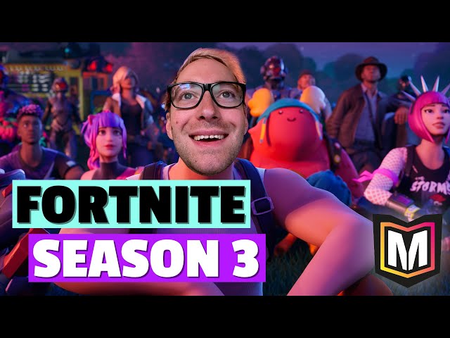 The most CHILL season of FORTNITE ever! - Season 3 overview