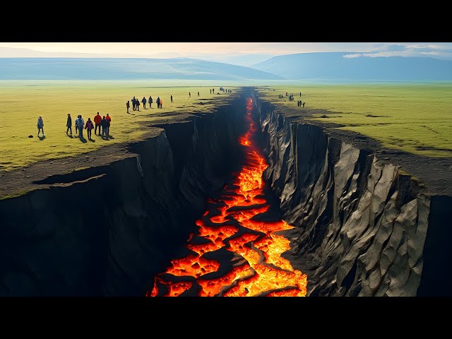 Der neueste Vulkan der Erde spuckt Lavafüsse aus
