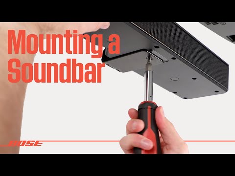 Bose Soundbar Wall Bracket – Mounting a Soundbar