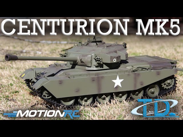 Tongde UK Centurion Mk 5 1/16 Scale RC Battle Tank Overview | Motion RC