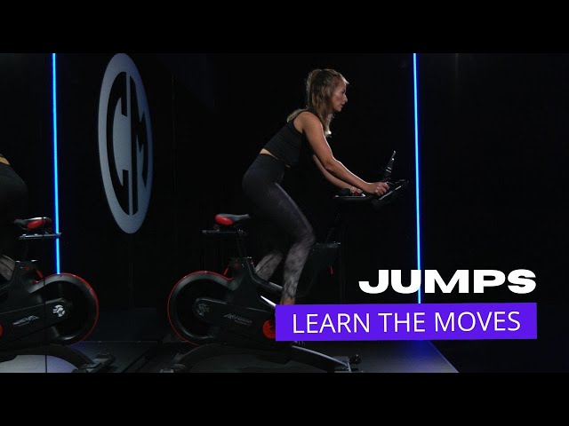 Spinning workout exercises - Jumps