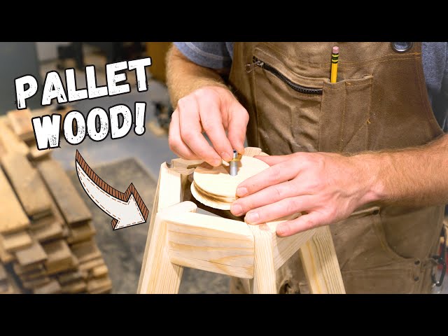 Fine woodworking with pallet wood? 🤔